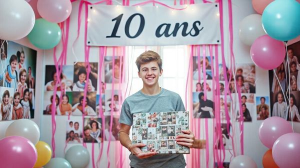 Top 10 idées pour une déco d'anniversaire de 10 ans mémorable